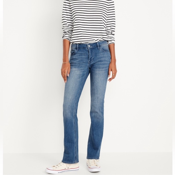 GUC Old Navy Mid Rise WOW Bootcut jeans size 16 - Picture 2 of 7